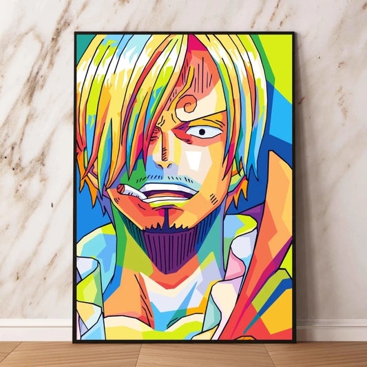 One Piece Pop Art Canvas - Sanji