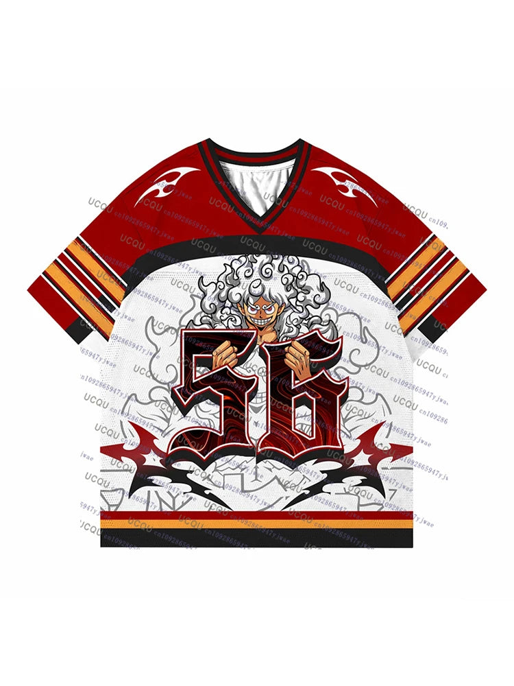 One Piece Sports Jersey - Luffy Design