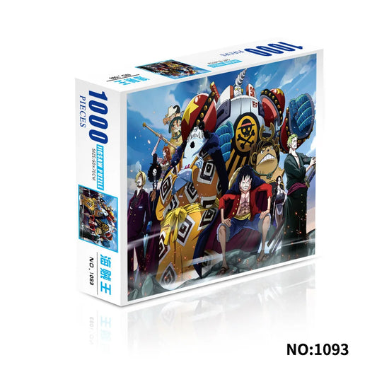 One Piece 1000-Piece Puzzle – The Straw Hats Face the Marines