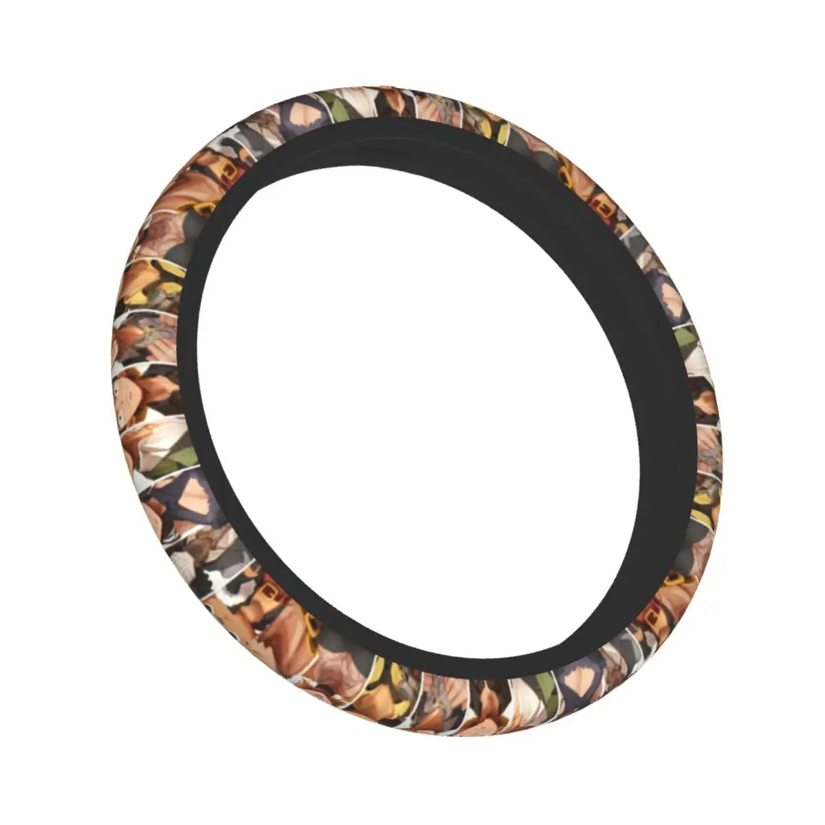 One Piece Car Steering Wheel Cover – Epic Scenes from the New World