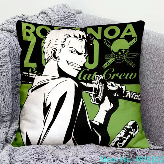 One Piece Cushion Cover - Roronoa Zoro (Battle)