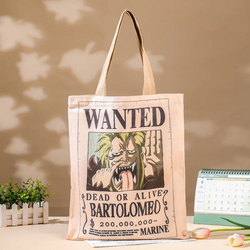 One Piece-toteväska – Bartolomeos fanatiska efterlysning